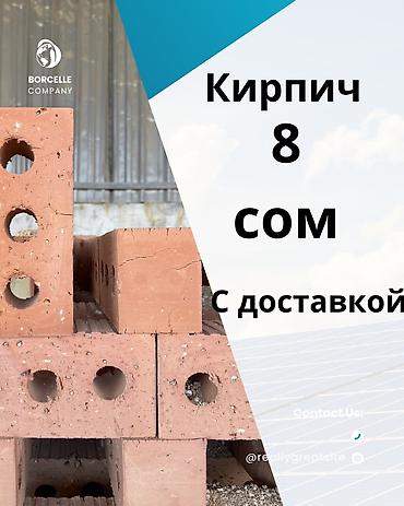 бир: Тешиктүү, Бышкан кирпич, Жарым блок, 250×120×90 — 1