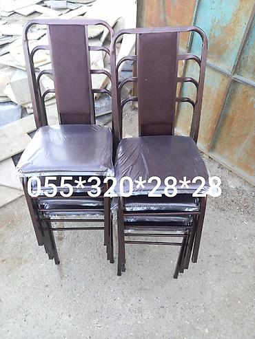 Stullar: Kafe və restoranlar üçün 4 nəfərlik 6 nəfərlik 8 nəfərlik stul və — 11