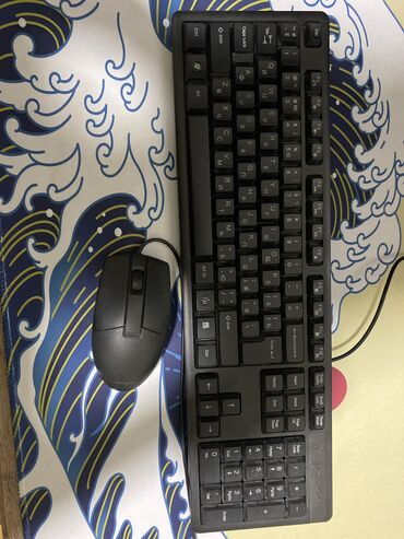 клавиатура мышь для телефона: Продаю комплект мышь+клавиатура от бренда a4tech брал за 1300 отдам за