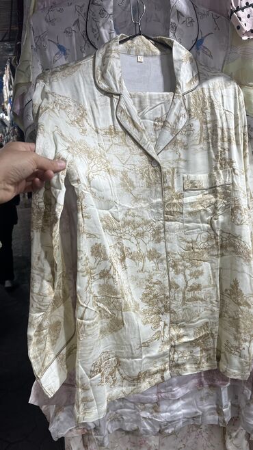 Пижамы: Стильные пижамки Размеры 42 до 60 💯 хлопок рынок Орто-Сай «Оберон» — 23