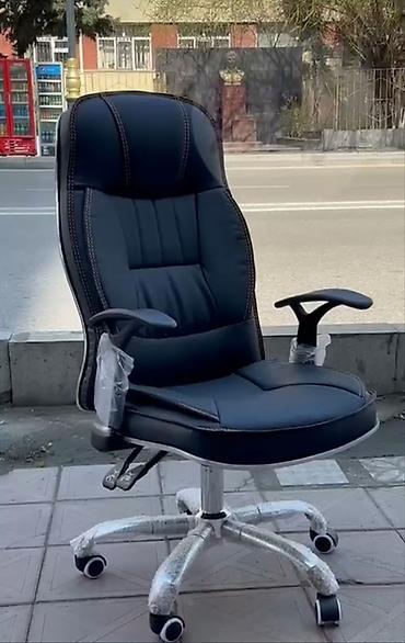 ofis mebeli kreslo: Ofis mebelləri və oturacaqlar dəsti - Rəhbər kreslosu: Yüksək arxalı — 1
