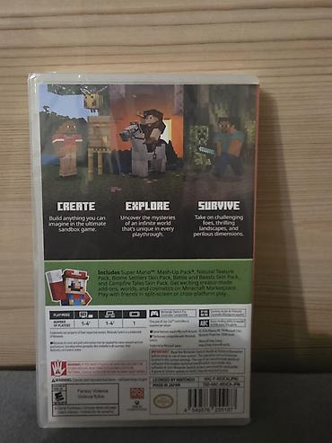oyun cd: Nintendo Switch üçün Minecraft – fiziki oyun kartuşu (qutu ilə) — 2