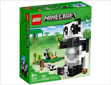 lego для детей: Lego Minecraft 21245Дом 🐼 панда рекомендованный возраст 8+,553