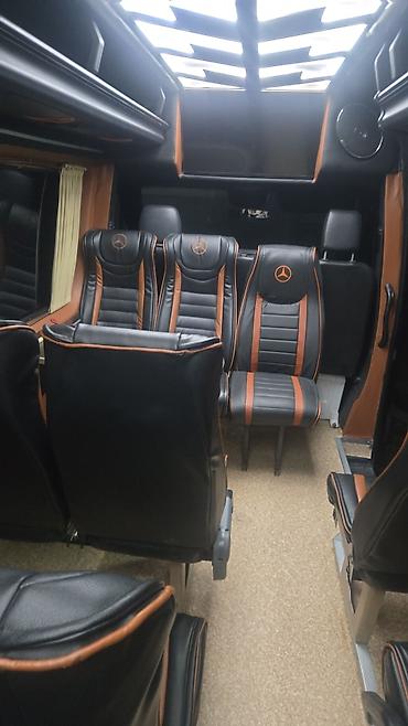 w210 e320: Mercedes-Benz Sprinter, черный, удлинённый и высокий кузов — 7