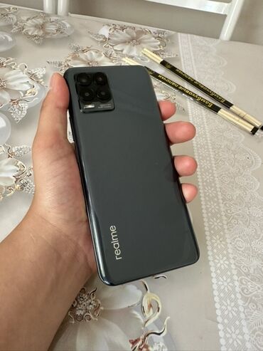 редми 10 приме: Realme Жаңы, 128 ГБ, түсү - Боз, 2 SIM