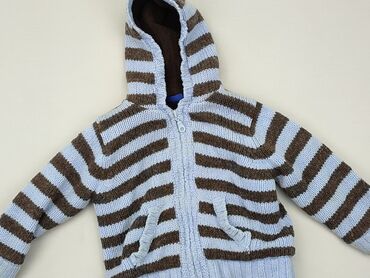 sweterek błękitny: Bluza, Cherokee, 1.5-2 lat, 86-92 cm, stan - Dobry