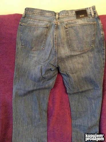 Farmerke: Original Hugo Boss farmerice 33 2 komada 100% cotton Polustruk 45cm — 3