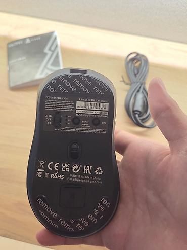 aser predator: Компьютерная мышь Nacoden x AJAZZ NJ08 MC (Black) - Тип подключения — 2