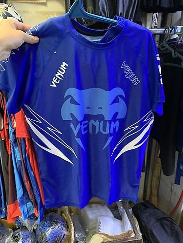 Футболкалар: Спортивная футболка Venum, сине-белая Размеры уточняйте! - Яркий — 1