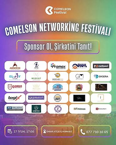 daya isi: Comelson Festivalı Azərbaycanda ilk dəfə keçirilir! ✨ Festivalda bir — 4