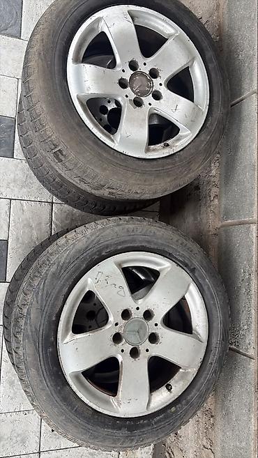 Колеса в сборе 205 / 60 / R 16, Зима, Б/у, Комплект, Легковые, Литые, отверстий - 5