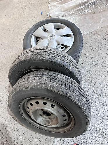 Диски: Железные Диски R 14 Toyota, Комплект, отверстий - 4, Б/у — 3