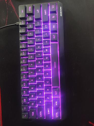 asus rog flow: Клавиатура, Мембранная, Проводное подключение, Размер: 60% — 1