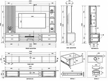 Tikinti ixtisasları: Mebel çertyojları — AutoCAD ilə Fərdi mebel üçün dəqiq və istehsala — 8