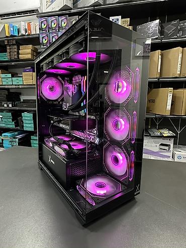 komputer i9: Cpu: i9-13900k Ram: 2 x 16 (32 gb) Lexar RGB 6000mhz Plata: Z790 Stel — 2