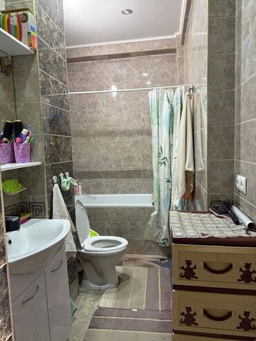 сдается квартира нижний джал: 2 бөлмө, 53 кв. м, Элитка, 4 кабат, Евроремонт