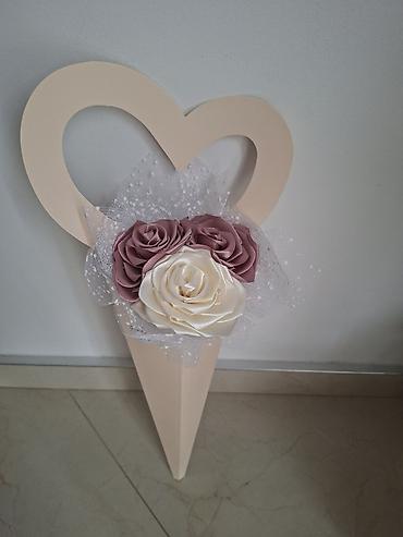 Ostali stilski dekor: Dekorativni aranžmani od veštačkih ruža – ručno rađeni - Ekskluzivni — 4