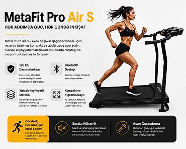 Спорт и отдых: MetaFit Pro Air S – ev və ofisdə rahat kardio məşqləri üçün nəzərdə — 3