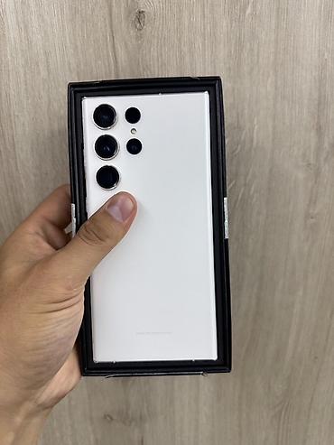 Samsung Galaxy S23 Ultra (модель SM‑S918N), цвет белый. Основные