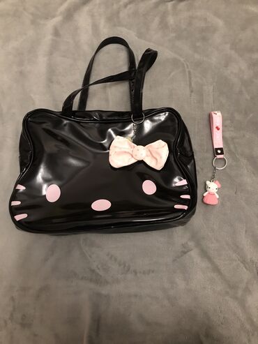 рюкзак hello kitty: Сумка Hello Kitty с брелками + брелок Hello Kitty