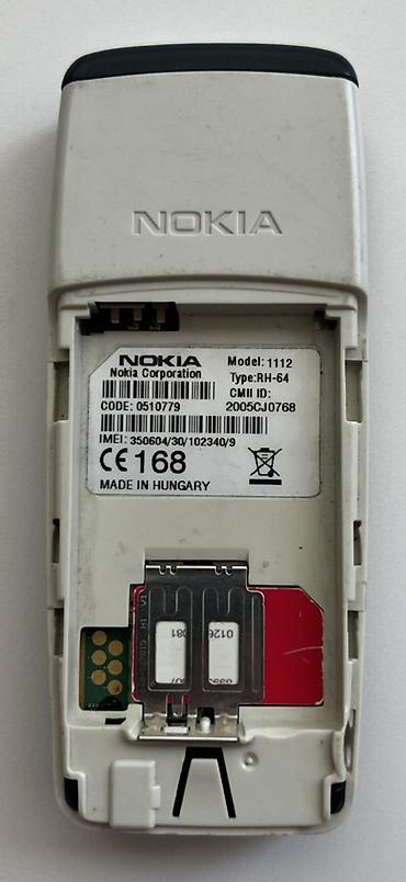 Nokia: Nokia rəng - Qara, Düyməli — 11