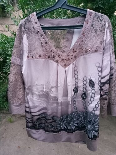 türk istehsalı olan qadın şubaları: Sviter, 5XL (EU 50), rəng - Bej