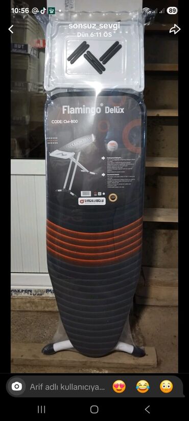 Digər qab-qacaq və mətbəx ləvazimatları: Ütü masasi Ütü stolu ferqli dizayn ve ferqli seçimlerde utu utulemek -da lalafo.az — 17 Digər qab-qacaq və mətbəx ləvazimatları: Ütü masasi Ütü stolu ferqli dizayn ve ferqli seçimlerde utu utulemek — 17