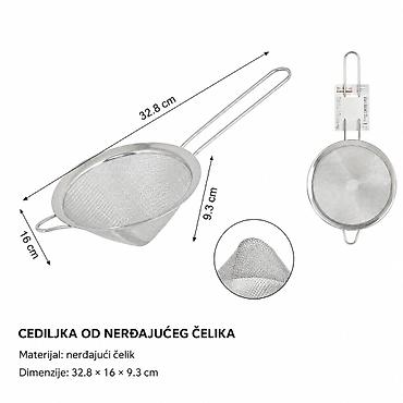 KMT Konusni filter sa ravnim dnom sa ručkom 2406543 Praktična