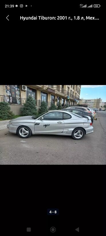 hyundai avante купить: Hyundai Tiburon: 2001 г., 1.8 л, Механика, Бензин, Купе