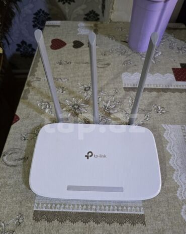 yeni modem: TP-Link TL-WR845N (UN) V4.0 – 300 Mbps Wireless N router - Sürət: 2.4