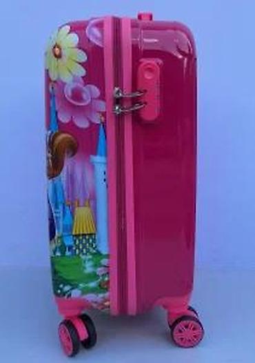 Rančevi, torbe i koferi: Dečiji kofer set – 2 komada, sa printom princeze - Dizajn: živopisna — 20