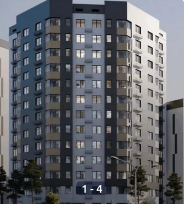 Продажа квартир: 2 комнаты, 74 м², Элитка, 7 этаж, ПСО (под самоотделку)