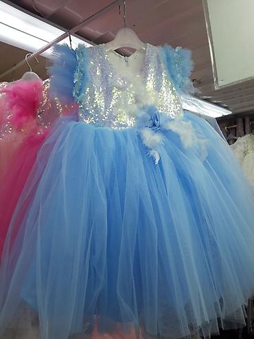 Платья: Детское платье, цвет - Розовый, Новый — 3