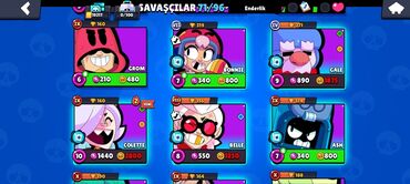 Digər: Brawl Stars oyun hesabı - Profil adı: Ferid<>Gence - Kupa — 7