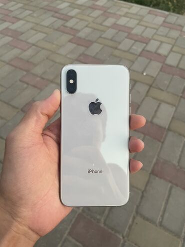 чайнек бу: IPhone Xs, Б/у, 64 ГБ, Белый, Чехол, 76 %