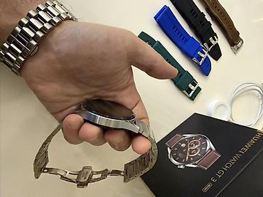 Smart saatlar: Smart saat, Huawei, Sensor ekran, rəng - Gümüşü — 3