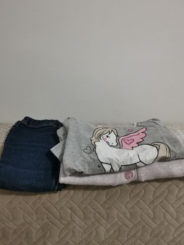 Paketi dečije odeće: Paket: Farmerke, Pantalone, Košulje, Za devojčice, uzrast: 3 godine — 8