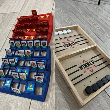 купить настольные игры в бишкеке: Настольные игры "угадай кто" - 500 "настольный футбол" - 500 состояние