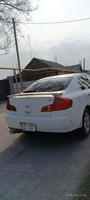 реально: Infiniti G35: 2001 г., 2.5 л, Типтроник, Бензин, Седан — 5