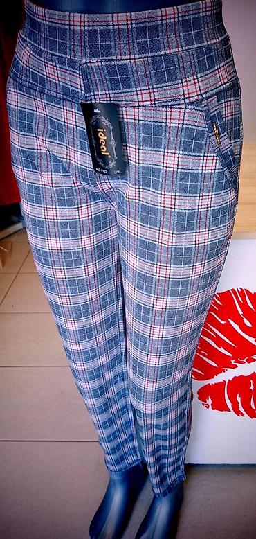 ugg bor: Ženske pantalone pamuk elastin vel. L. Xl. 2xl. 3xl. 4xl. 5xl. 6xl — 3