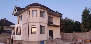 Фасадные работы: Ремонт фасада, Фасадный декор, Демонтажные работы | Рамки, Туникафон, Балясины | Сары-Таш, Сухой травертин, Алюкобонд | Минеральная вата, Penoplex, Базальт Больше 6 лет опыта — 29