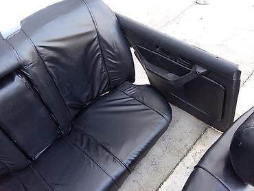 Двери и комплектующие: Кожаные сидение и карты и торпеда от бмв е 34 салон е 34 черное — 5