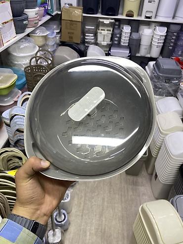 табака: Миска с крышкой MEJONI - Универсальная кухонная миска с плотной — 2