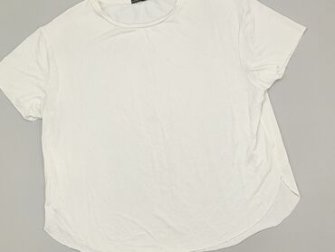 białe t shirty basic damskie: T-shirt, Oysho, M (EU 38), condition - Good