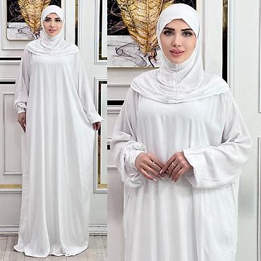 stapel parca: Ştapel materiallı, yüksək keyfiyyətli, papağı özünə bitişik namaz — 5