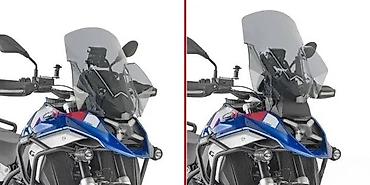 prevoz kamionom: Visoki vetrobran za avanturistički motocikl - Tip: touring/visoki — 1