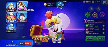 İT, kompüterlər, əlaqə: Brawl Stars oyunu üçün hesab - Kupa: 11,312 - Savaşçılar: 71/104 - — 30