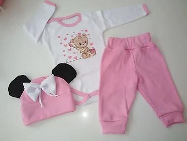 Kompleti: TipTop bebi set za novorođenče – 3 dela Veličine su različite Sadržaj — 16