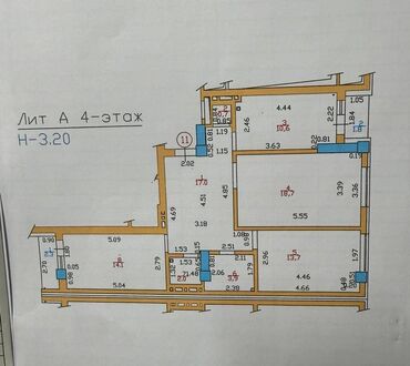 Продажа квартир: 3 комнаты, 85 м², Элитка, 4 этаж, Евроремонт at lalafo.kg — 18 Продажа квартир: 3 комнаты, 85 м², Элитка, 4 этаж, Евроремонт — 18