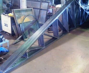 Digər tikinti xidmətləri: Demir profelden fermalarin sifarisle yigilmasi — 5